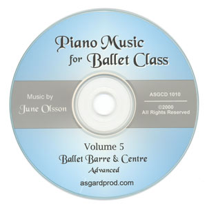 Piano Music for Ballet Class Vol 5 CD 