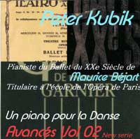 Avances Vol2 - ballet CD by Peter Kubik