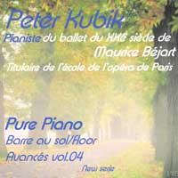 Pure Piano - Barre au Sol  / Floor Barre -  CD by Peter Kubik