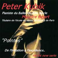 Pointes Vol 6 ballet CD by pianist Peter Kubik