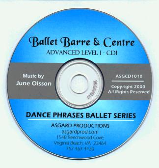 Ballet Barre & Center - Advanced CD