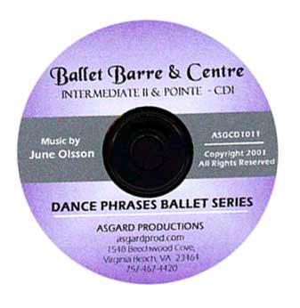 Ballet Barre & Center - Intermediate II & Pointe CD