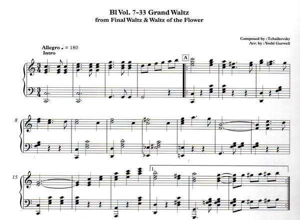 Waltz of the Flowers from Music for Ballet Lovers Vol 7