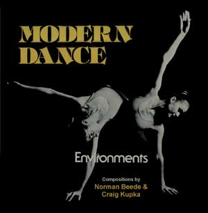 Modern Dance Environments - CD cover