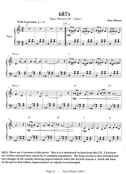 Piano Music for Modern Dance Class Vol 1 - 683's page 13